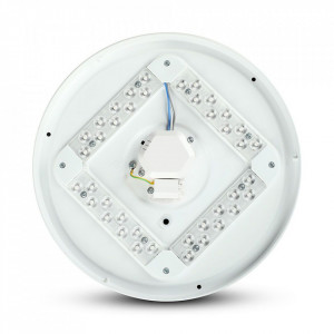 Plafoniera LED VT-7609, 36W, 2160lm, lumina calda+neutra+rece, IP20, alba, V-TAC [8]- savelectro.ro
