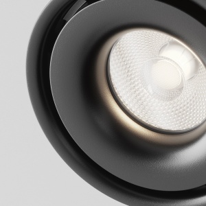 Plafoniera LED Yin C084CL-15W4K-B, 15W, 850lm, lumina neutra, IP20, neagra, Maytoni [2]- savelectro.ro