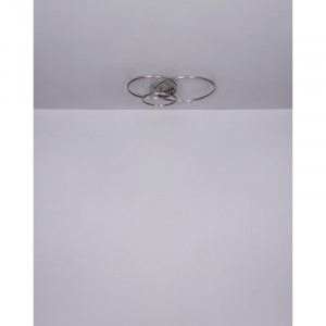 Plafoniera metal nichel mat, aluminiu, opal alb, 1770lm, lumina calda (3000K), 67220-40R, Globo [7]- savelectro.ro