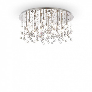 Plafoniera Moonlight 077819, 15xG9, crom+transparenta, IP20, Ideal Lux