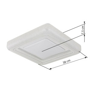 Plafoniera rotunda LED Marcia 24W, lumina neutra (4000 K), 1607 lm, IP20, alba, Globo Lighting [6]- savelectro.ro