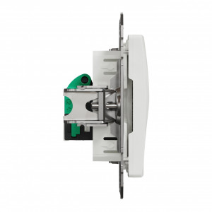 Priza internet RJ45, 5E, IP20, Alb, Schneider Sedna Design [6]- savelectro.ro
