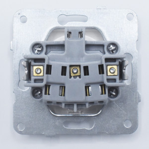 Priza simpla cu impamantare si protectie copii, 16A, IP20, Argintiu, Panasonic Arkedia Slim\ Karre Plus