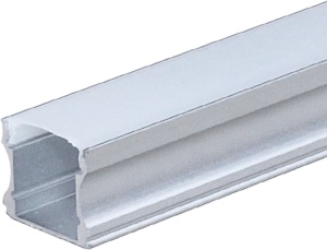 Profile banda led, Profil Banda LED Optonica, Aplicat (PT), Inaltime Ridicata, Aluminiu + Alb Mat, 2m - savelectro.ro