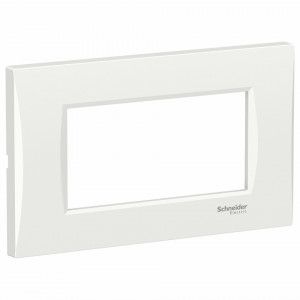 Rama 4 module curbata, alba, Schneider Easy Styl