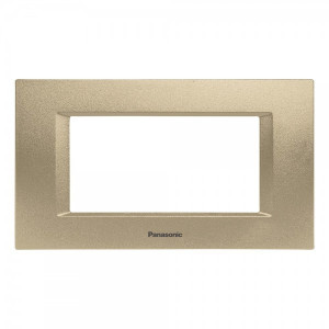Prize si intrerupatoare, Rama 4 module Thea Modular Panasonic, Auriu - savelectro.ro