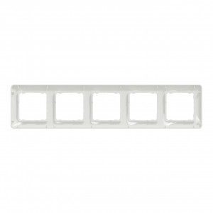 Rama 5 module IP 20, Alb, Schneider Sedna Design [3]- savelectro.ro