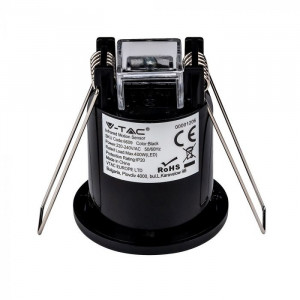 Senzor de miscare cu infrarosu, montaj in doza, negru, detectie 360 de grade, V-TAC [3]- savelectro.ro