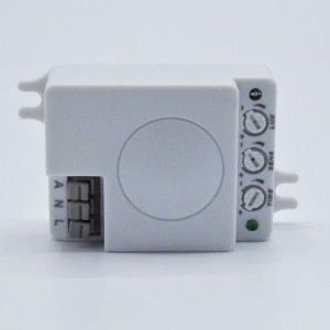 Senzor de miscare cu microunde, 180-360 grande, max 300W LED, IP20, alb, GTV