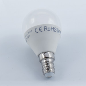 Set 3 becuri led E14, sferice, 8.5W (54 W),800lm, lumina rece, Optonica [2]- savelectro.ro