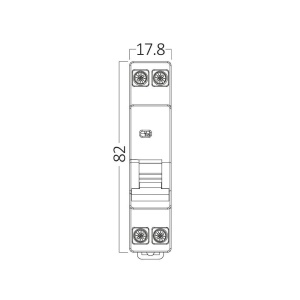 Siguranta automata 1P+N, 16A, curba de declansare B, capacitate de rupere 4.5kA, Braytron [3]- savelectro.ro
