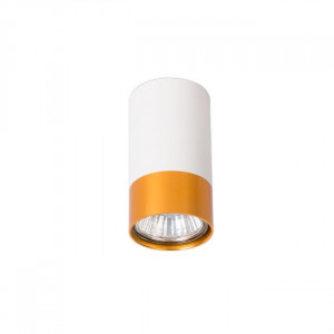 Corpuri de iluminat, Spot 1618-LVT, 1xGU10, auriu+alb, IP20, Masterled - savelectro.ro