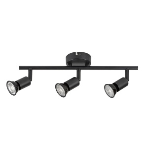 Spoturi, Spot aplicat Norton, 3xGU10, orientabil, IP20, negru mat, Rabalux - savelectro.ro