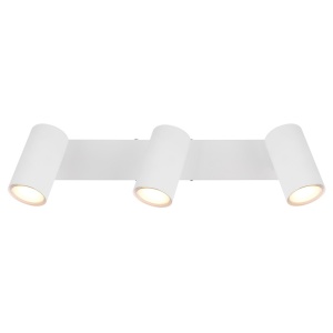 Spoturi, Spot aplicat Robby 3xGU10, orientabil, IP20, alb mat, Globo Lighting - savelectro.ro