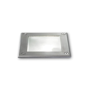 Spot incastrat exterior patrat Park, 1xGU10, IP67, Ideal Lux