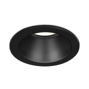 Spot incastrat rotund Beta, aluminiu, negru, IP20, Braytron [1]- savelectro.ro