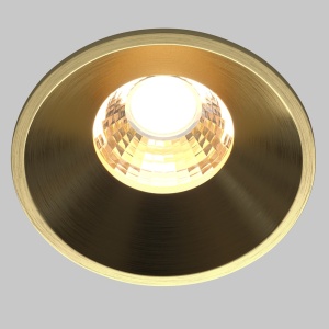 Spot incastrat Round, 7W, lumina calda (3000K), alama, Maytoni [3]- savelectro.ro