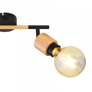 Spot Jorna 54031-2, 2xE27, crom+natural, IP20, Globo Lighting [7]- savelectro.ro