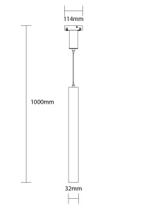 Spot LED 15429-OP, sina magnetica M05, tip pendul, 7W, 420 lm, lumina neutra (4000 K), IP20, negru, Optonica [2]- savelectro.ro