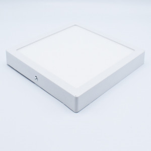 Aplica LED SMD 18W patrata, 1360 lm, IP20, lumina rece (6500K), 220x220mm, alba, Braytron