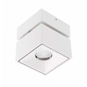 Spot LED 8W Aplicat, GTV, 298lm, Lumina Neutra (4000K), Alb [1]- savelectro.ro