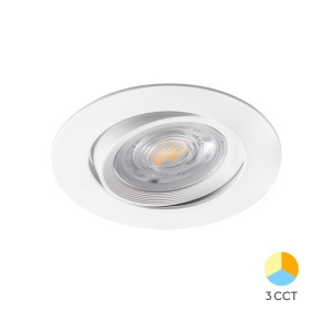Spoturi, Spot LED incastrat 7W, 750lm, lumina calda/neutra/rece, IP20, alb, Braytron - savelectro.ro