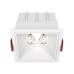 Corpuri de iluminat, Spot LED incastrat Maytoni Alfa LED, 15W, 1250lm, 4000K, IP20, alb, dimabil - savelectro.ro