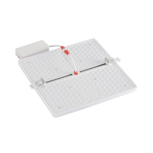 Spot LED patrat incastrat 24W(200W) Braytron, 2500 lm, lumina calda/neutra/rece, decupaj ajustabil, IP20, alb [4]- savelectro.ro