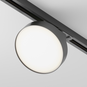 Corpuri de iluminat, Spot LED pe Sina 12W, Maytoni Zon, 840lm, Lumina Calda (3000K), Negru - savelectro.ro