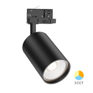 Spoturi pe sina, Spot LED pe sina 30W, lumina calda/neutra/rece, 3420lm, negru, Braytron - savelectro.ro