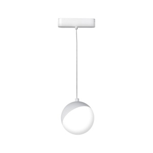 Spoturi pe sina magnetica, Spot LED pentru sina magnetica slim, tip pendul, 9W, lumina neutra(4000 K), alb, Klausen - savelectro.ro