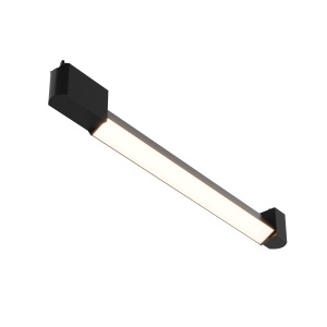 Corpuri de iluminat, Spot pe Sina 24W, Liniar, Orientabil, Maytoni, 1540lm, Lumina Calda (3000K), Negru - savelectro.ro