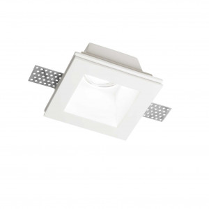 Spot Samba 139029, incastrat, patrat, 1xGU10, alb, IP20, Ideal Lux [1]- savelectro.ro