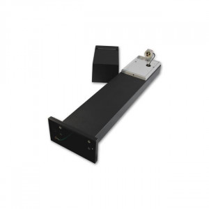 Stalp pentru exterior negru mat, 1 bec, dulie GU10, IP44, Masterled [4]- savelectro.ro