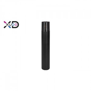 Stalp pentru exterior Xudo, 50 cm, rotund, 1xE27, negru+fumuriu [1]- savelectro.ro