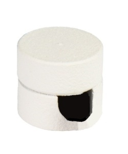 Cablu textil, Suport cablu textil, 2x0.75 mm, metal, alb - savelectro.ro