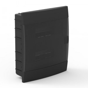 Tablouri si sigurante, Tablou 24 module montaj incastrat ST, negru - savelectro.ro