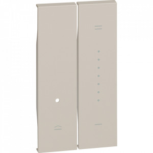 Tasta 2 module, pentru variator, culoare nisip, Living Now