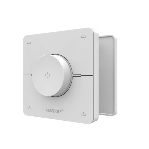 Telecomandă MiBoxer K0, alba, rotativa, pentru benzi LED monocolor și CCT [3]- savelectro.ro