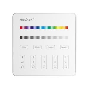 Telecomanda panou RGBW 4 zone, alba, Miboxer Milight