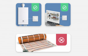Termostat Smart Wifi Meross, alb, compatibil Alexa, Google, HomeKit [4]- savelectro.ro