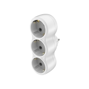 Triplu stecher linie, cu impamantare, Braytron [1]- savelectro.ro