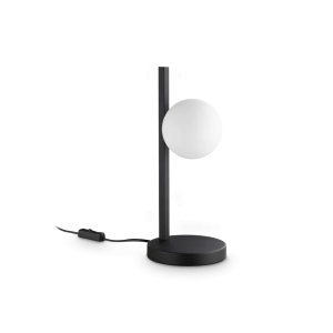 Veioza Binomio 1xG9, lumina calda (3000 K), IP20, neagra, Ideal Lux
