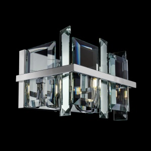 Aplica Cerezo MOD201WL-02N, 2xE14, crom+transparenta, IP20, Maytoni [2]- savelectro.ro