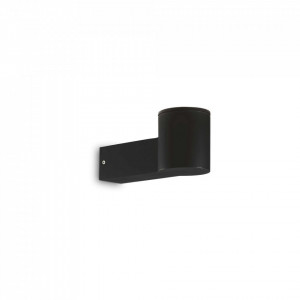 Aplice, Aplica Clio 146799, 1xE27, neagra, IP44, Ideal Lux - savelectro.ro