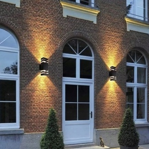 Aplica de exterior Inez duo, 2xGU10, IP65, neagra, Masterled [3]- savelectro.ro