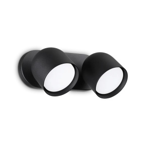 Aplice, Aplica Dodo 2xGX53, IP20, neagra, Ideal Lux - savelectro.ro