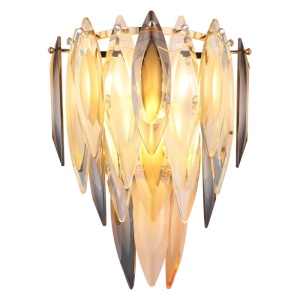 Aplica Elinor, 3xE14, IP20, aurie+cristale K9, Globo Lighting [7]- savelectro.ro