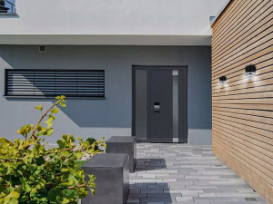 Aplica exterioara Inez, 1 bec, dulie GU10, antracit, protectie IP54, Masterled [5]- savelectro.ro