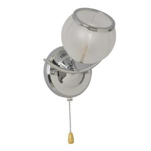 Aplica Gloria KL7172, 1xE14, crom alb, sticla, stil clasic, IP20, Klausen [1]- savelectro.ro